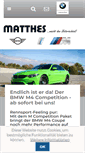 Mobile Screenshot of bmw-matthes.de